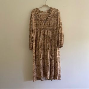 R.Vivimos floral print bohemian midi dress